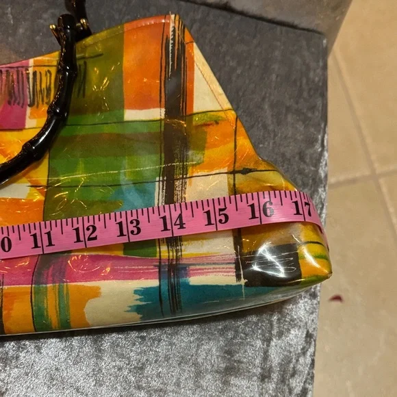 Vintage Multicolor Geometric Women's Clutch